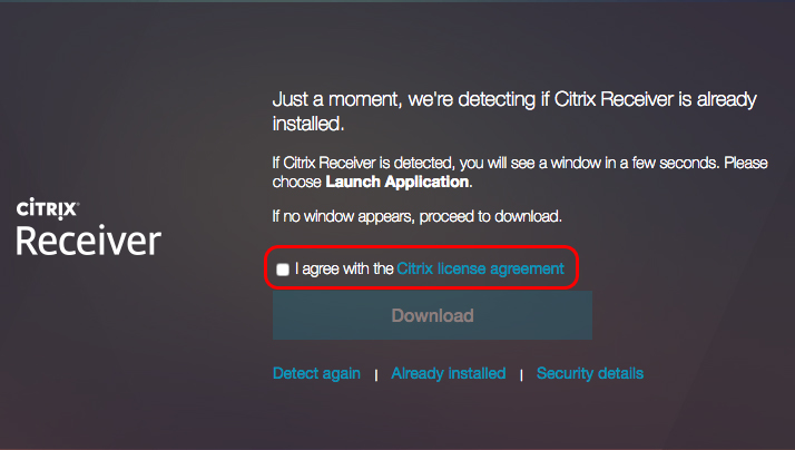 download latest citrix receiver for mac